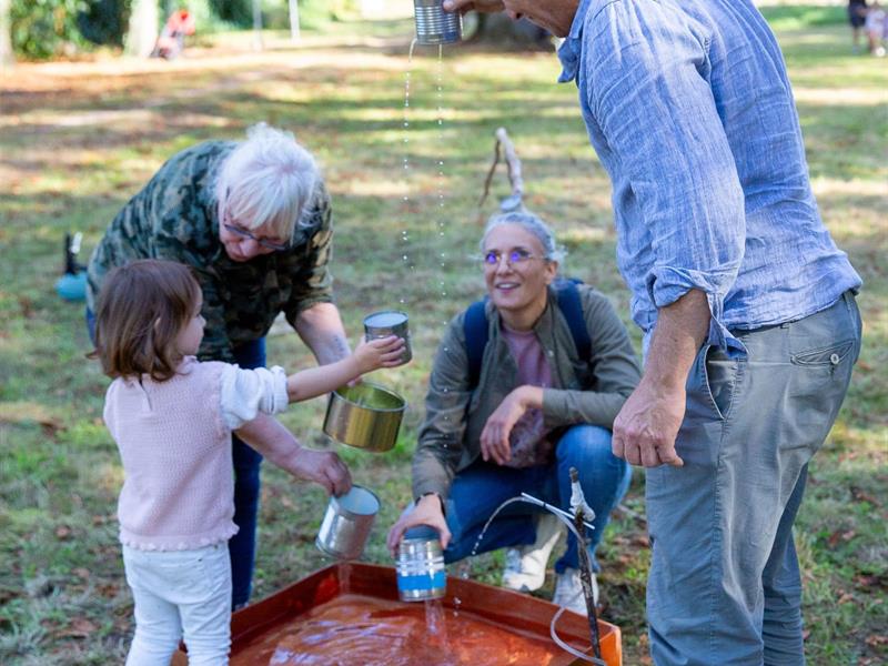 Instrumentarium et concert Ondes aquatiques, Cie Melocoton,  Laquenexy