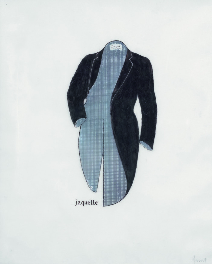 Jaquette. La mode queer selon Marcel Duchamp, Château de Fontainebleau – salle des colonnes, Fontainebleau