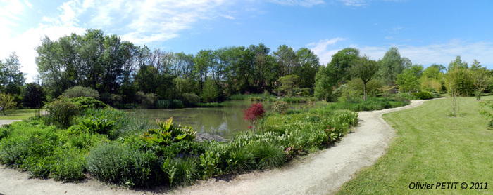 Jardin d’eau de l’Aubépré, Jardin de l’Aubépré, Gélaucourt