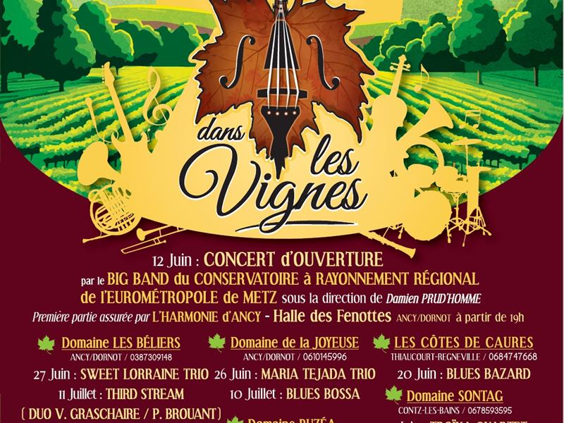 Jazz dans les vignes Domaine Sontag  Contz-les-Bains