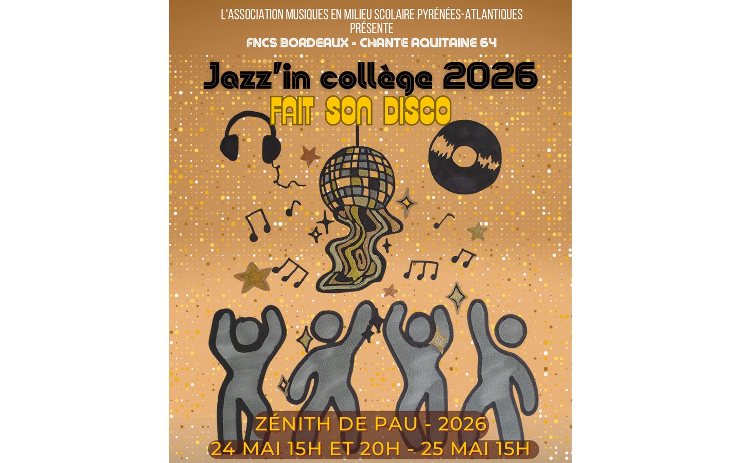 JAZZ'IN COLLEGE 3 Rue Suzanne Bacarisse Pau 2026-05-25