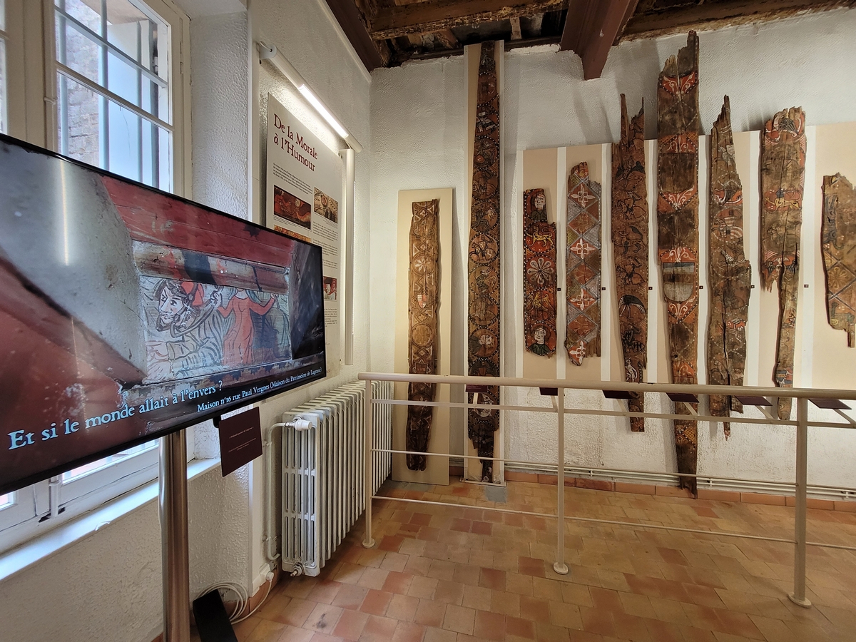 JEP 2026 VISITE GUIDÉE LAGRASSE ET SES PLAFONDS MÉDIÉVAUX  Lagrasse