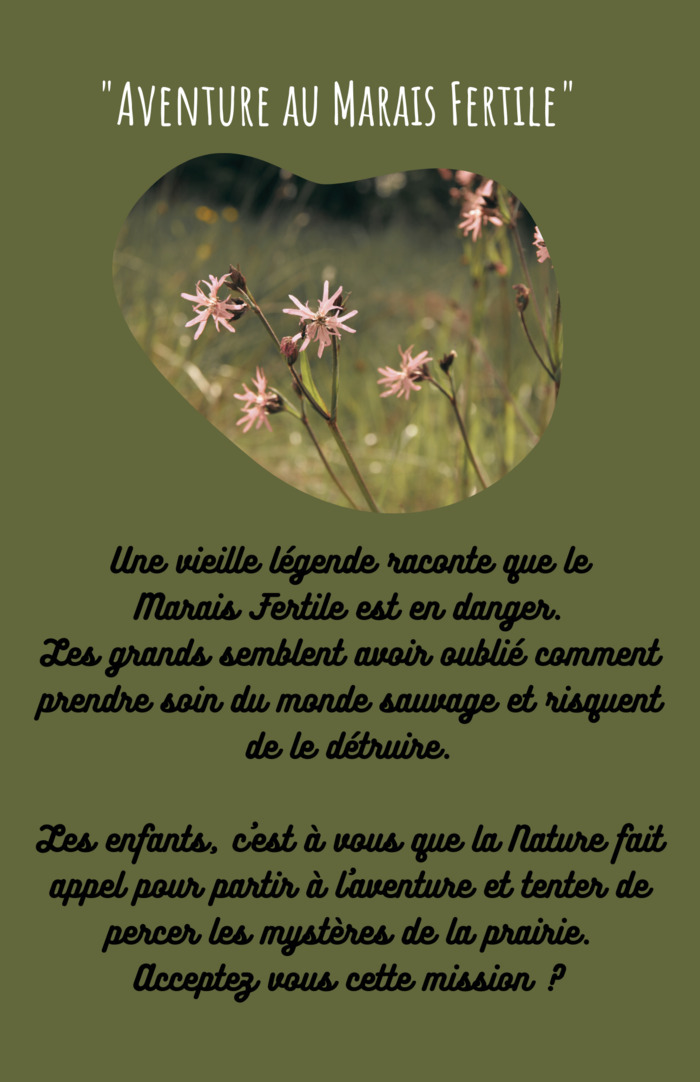 Jeu de piste « Aventure au Marais Fertile », Le Marais Fertile, Plouasne