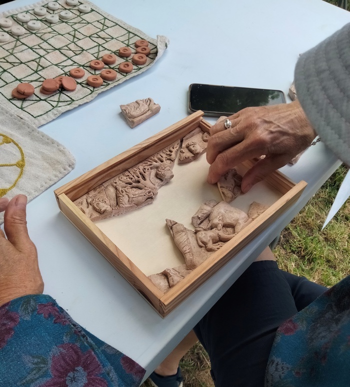 Jeux romains et d&rsquo;aujourd&rsquo;hui, Site archéologique du Vernay, Saint-Romain-de-Jalionas