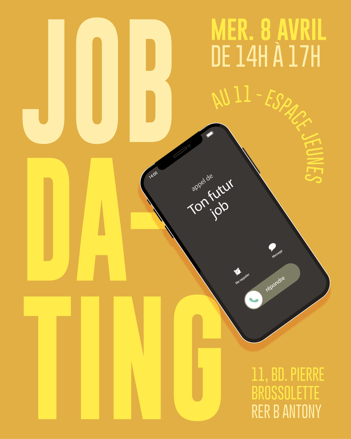 Job dating à Antony, Le 11 Espace jeunes, Antony