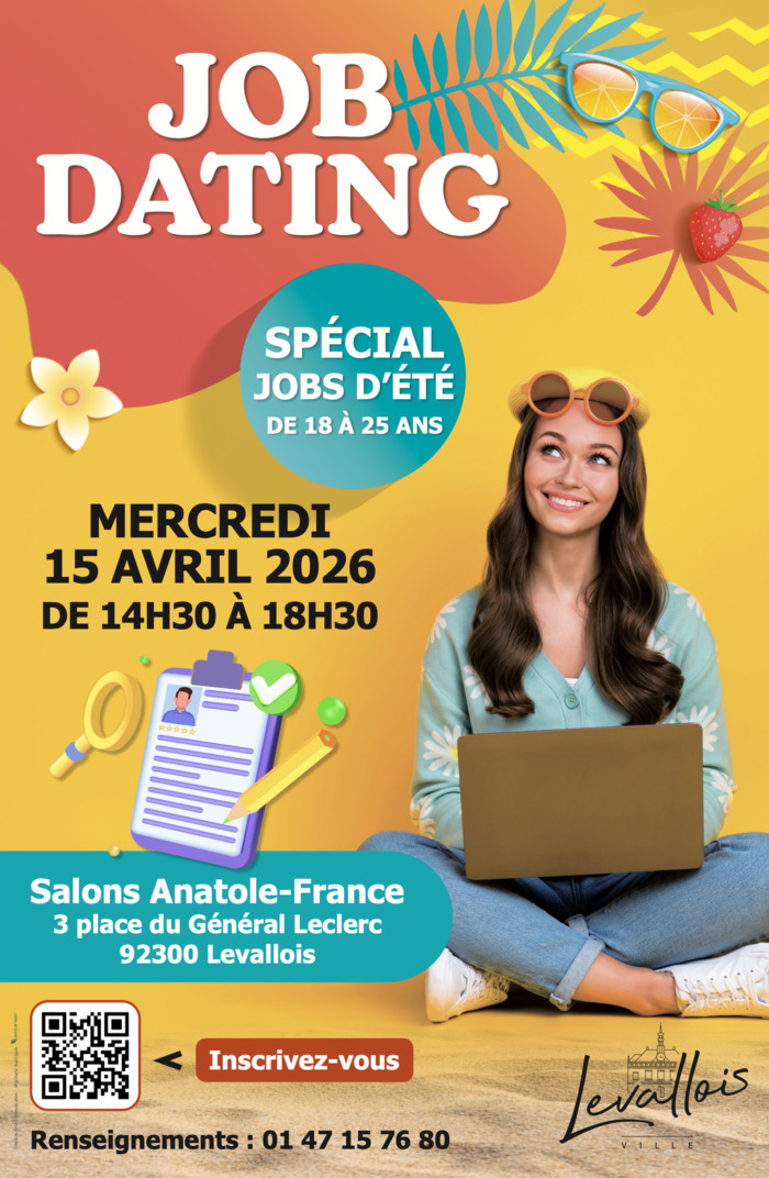 Job Dating spécial été, Salons Anatole France, Levallois-Perret