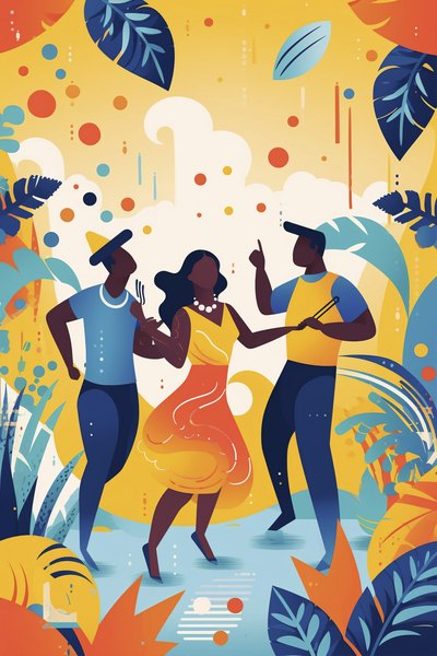 Journée Antillaise festive avec concert Salle du Sporting Podensac