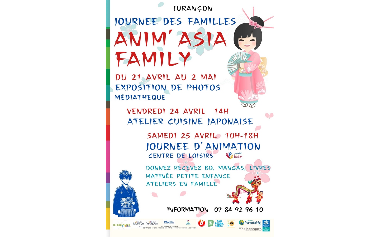 Journée des familles Rue Jean Moulin Jurançon