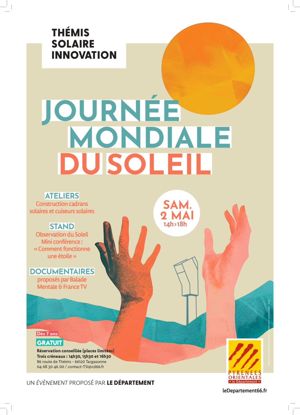 JOURNEE MONDIALE DU SOLEIL THEMIS  Targasonne