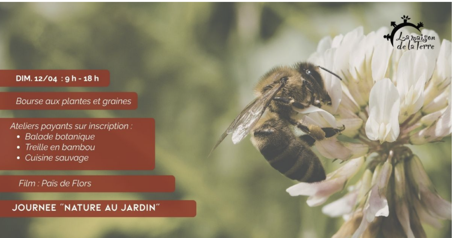 JOURNÉE NATURE AU JARDIN LA MAISON DE LA TERRE Poucharramet