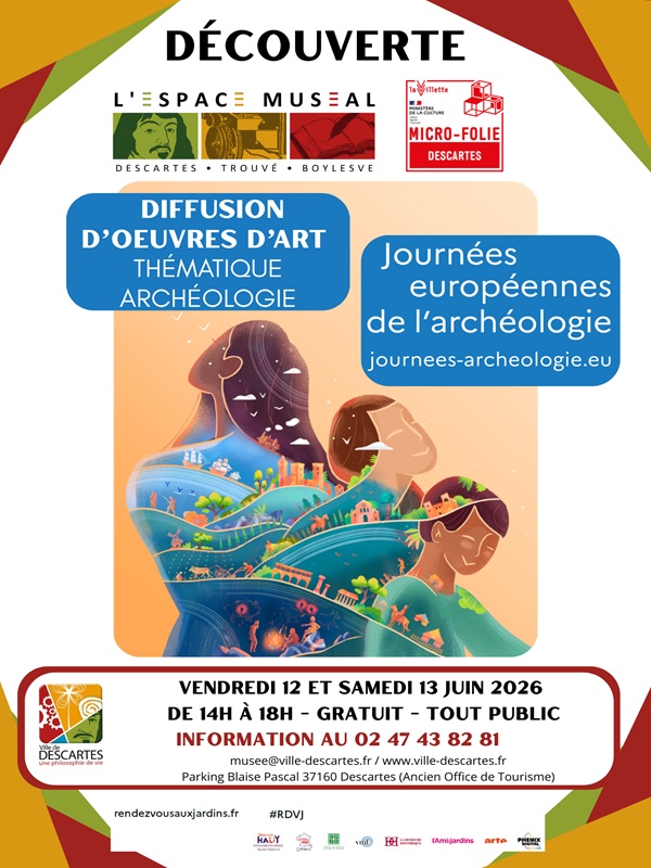 Journées européennes de l'archéologie 21 Rue Descartes Descartes 2026-06-12