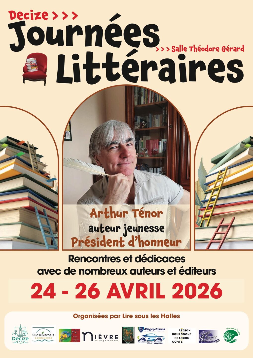 Journées Littéraires rencontres littéraires autour de la nouvelle et des formes courtes. Salle Théodore Gérard (salle des fêtes) Decize