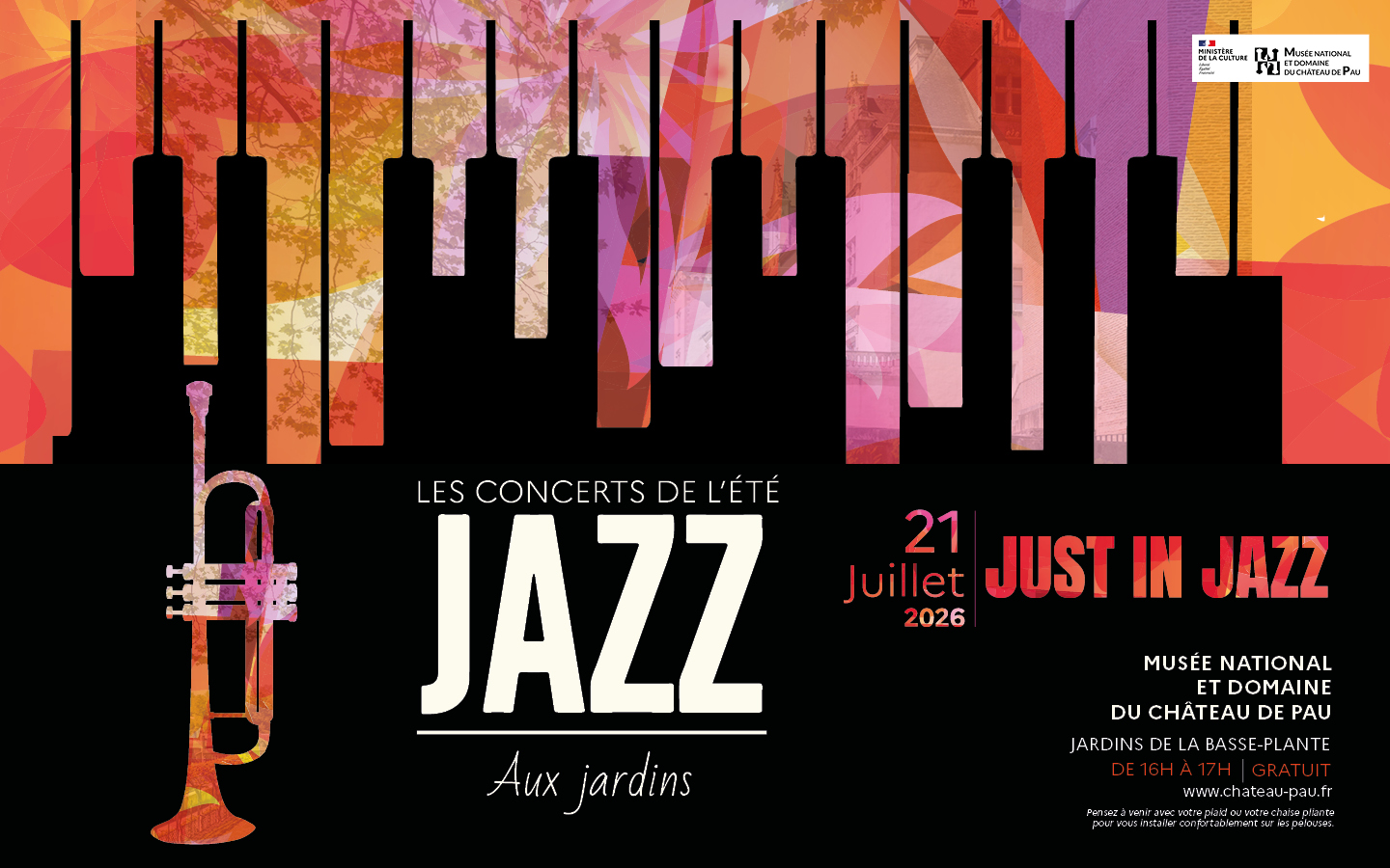 Just in Jazz Musée National du château de Pau Pau 2026-07-21