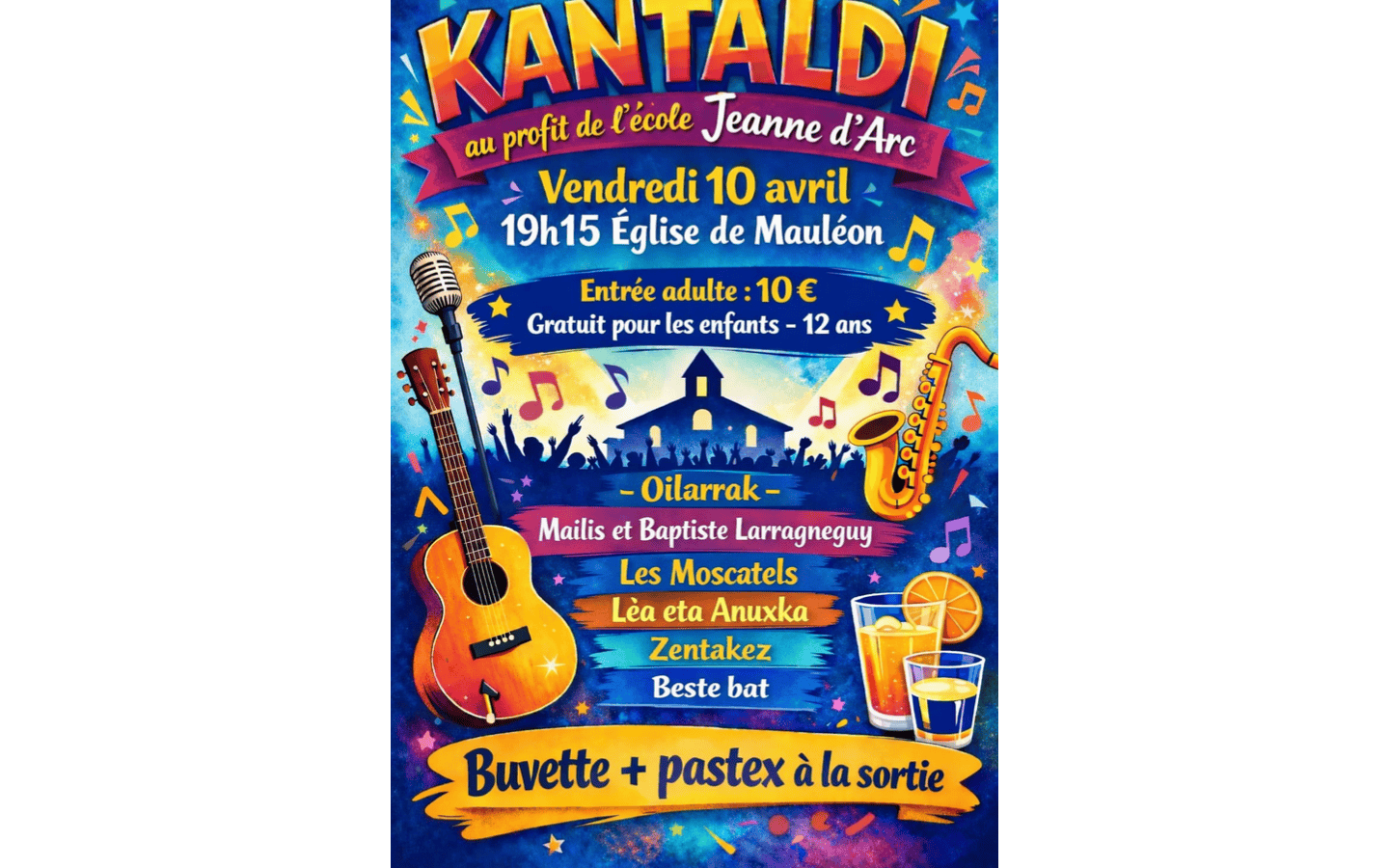 Kantaldi Église Saint-Jean-Baptiste Mauléon-Licharre