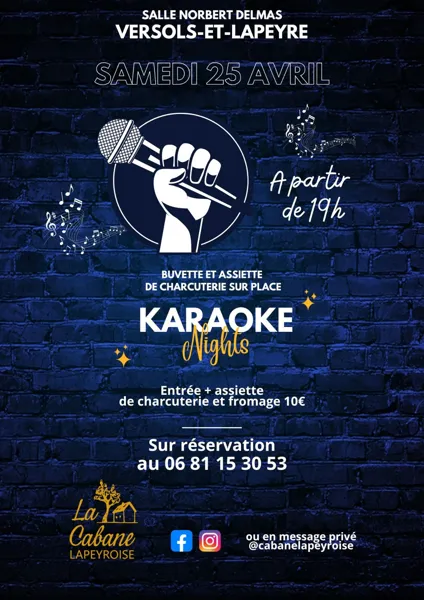 Karaoké Nights  Versols-et-Lapeyre