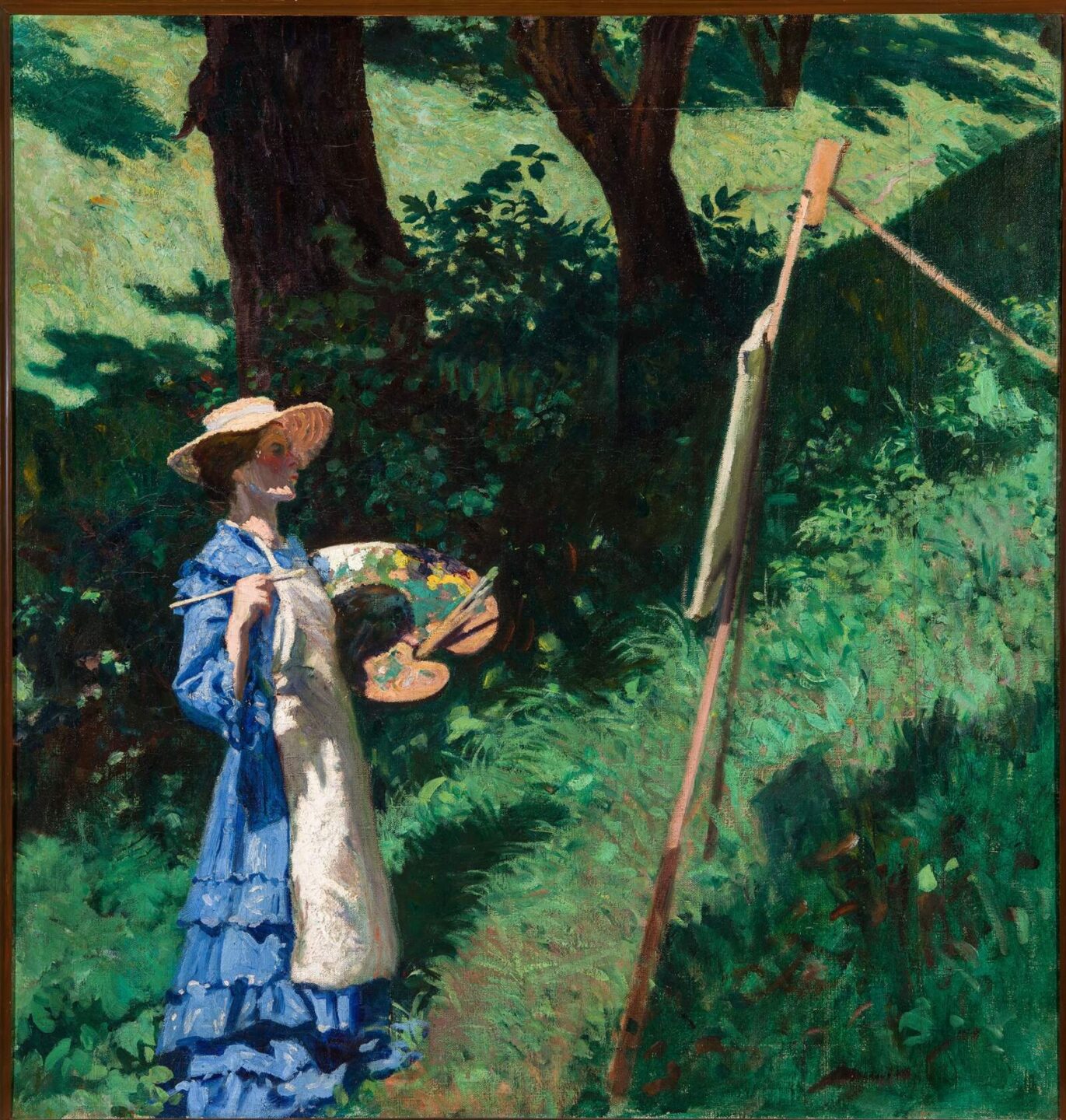 Károly Ferenczy, La peintre