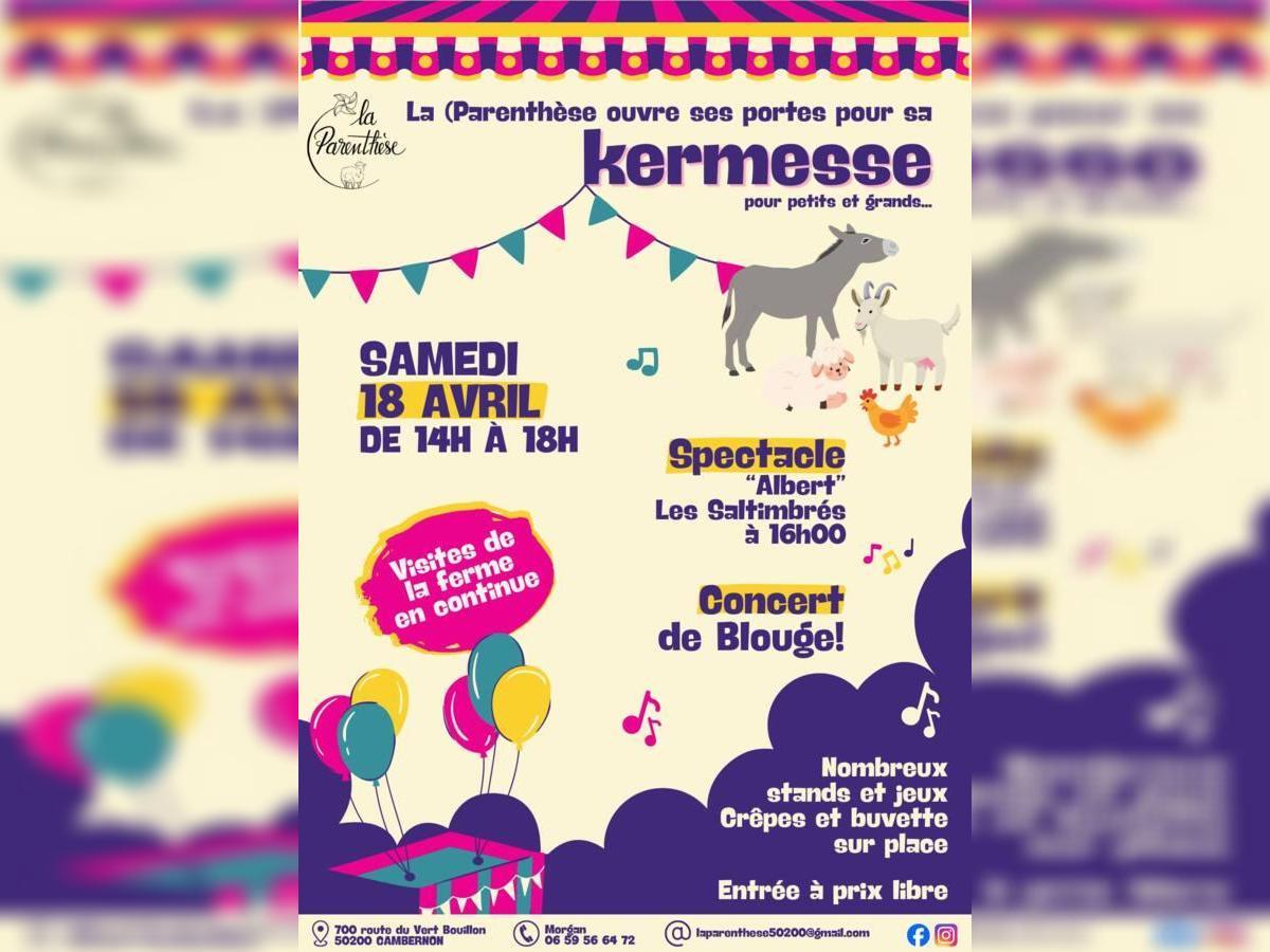 Kermesse à la ferme La Parenthèse  Cambernon