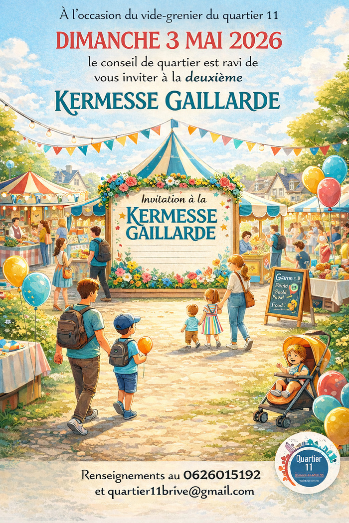 Kermesse Gaillarde du Quartier 11 Quartier 11 Brive-la-Gaillarde