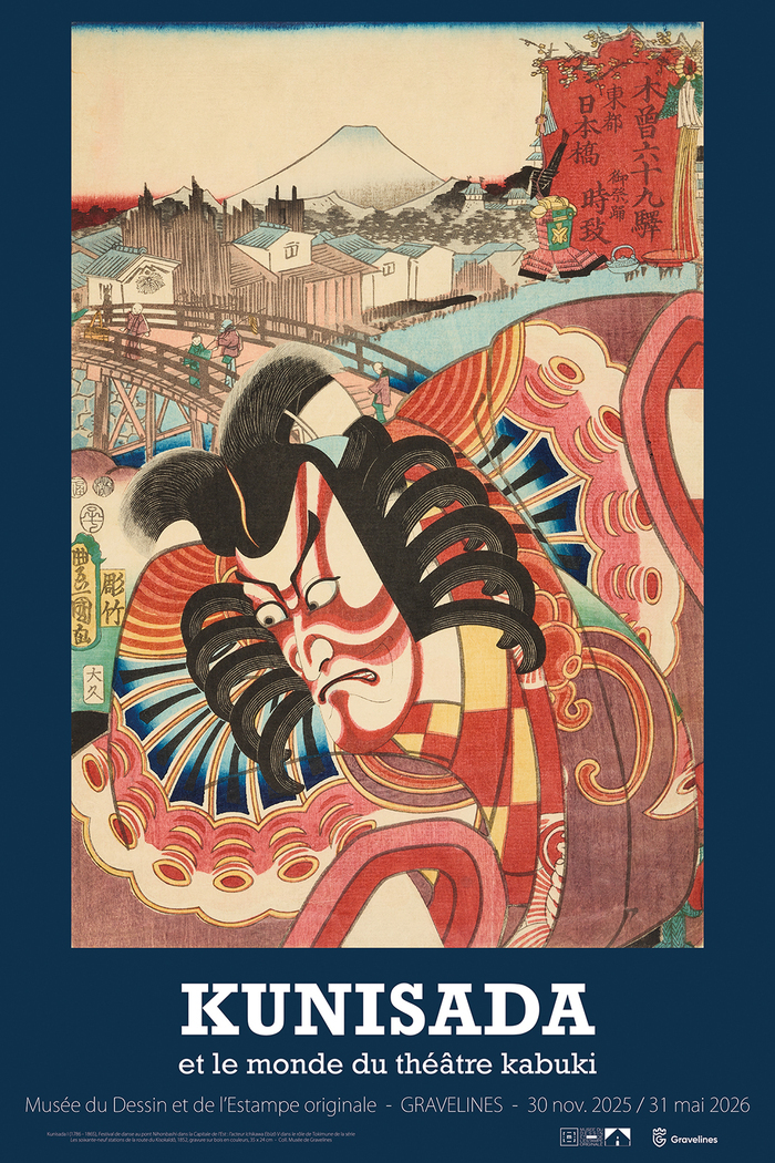 Kunisada et le monde du théâtre kabuki, Musée du Dessin et de l&rsquo;Estampe Originale, Gravelines