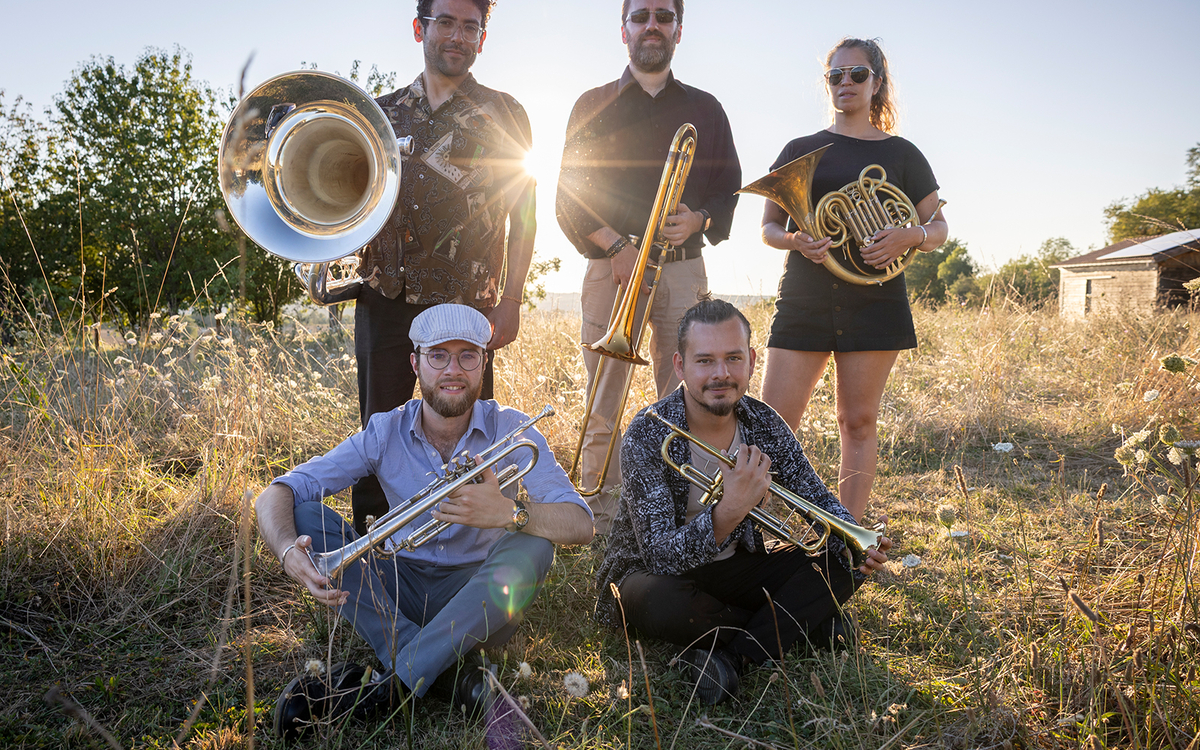 La Chansonnerie des cuivres Kiosque du square Elie Wiesel Paris