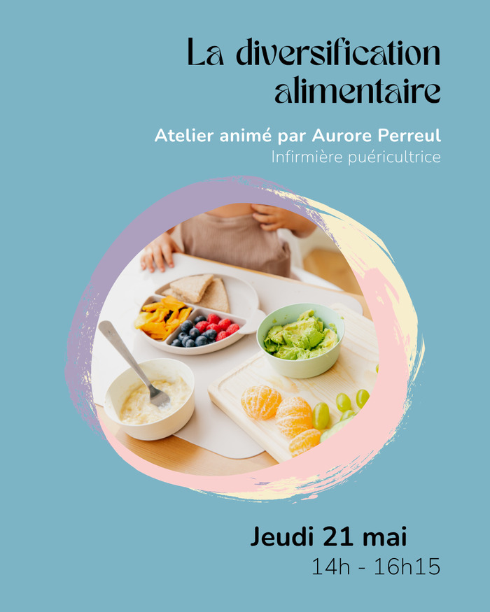 La diversification alimentaire, Maison de quartier Bottière, Nantes