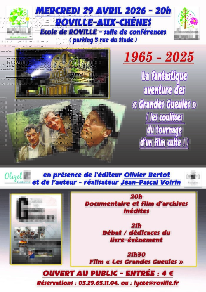 La fantastique aventure des Grandes Gueules, Roville-aux-chênes, Roville-aux-Chênes