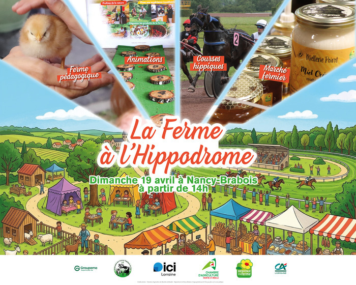 La Ferme à l’Hippodrome, Hippodrome de Nancy-Brabois, Vandœuvre-lès-Nancy (54), Vandœuvre-lès-Nancy