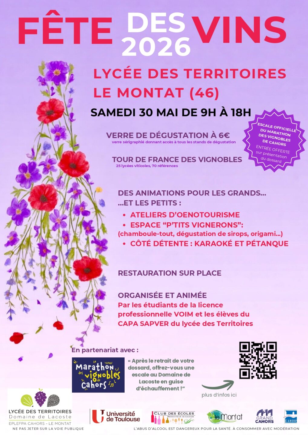 La Fête des vins au Domaine de Lacoste  Le Montat