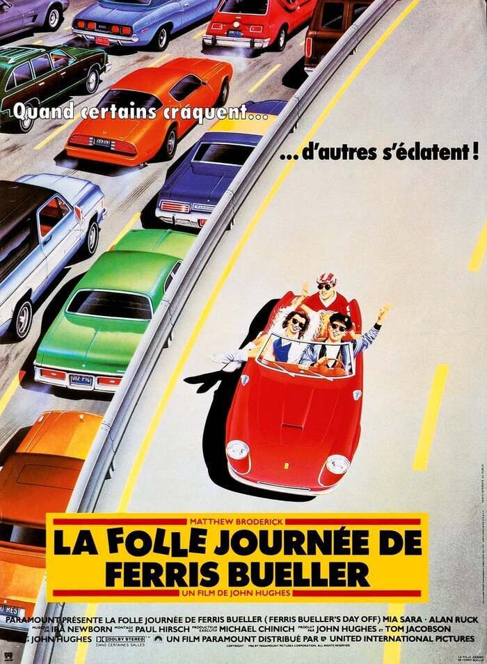 LA FOLLE JOURNÉE DE FERRIS BUELLER, Ciné Saint-Leu, Amiens
