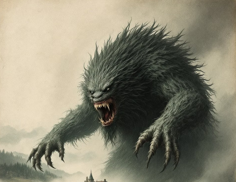 LA LÉGENDE DU LOUP-GAROU DU GOULET Parking du parcours sportif Mont Lozère et Goulet