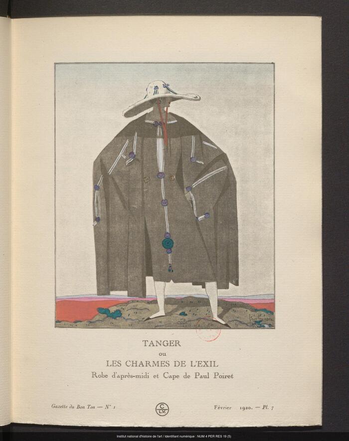 La « Plus Grande France » Vestimentaire. Modes et colonialismes du premier XXe siècle Château de Fontainebleau - salle des colonnes Fontainebleau