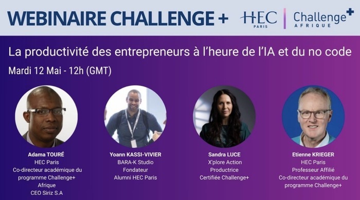 La productivité des entrepreneurs à l’heure de l’IA et du no code HEC Paris Jouy-en-Josas