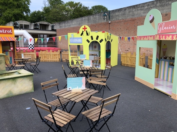 La p’tite ville avec la Compagnie l’Elephant dans le boa Site de la Porte aux Boules Gravelines