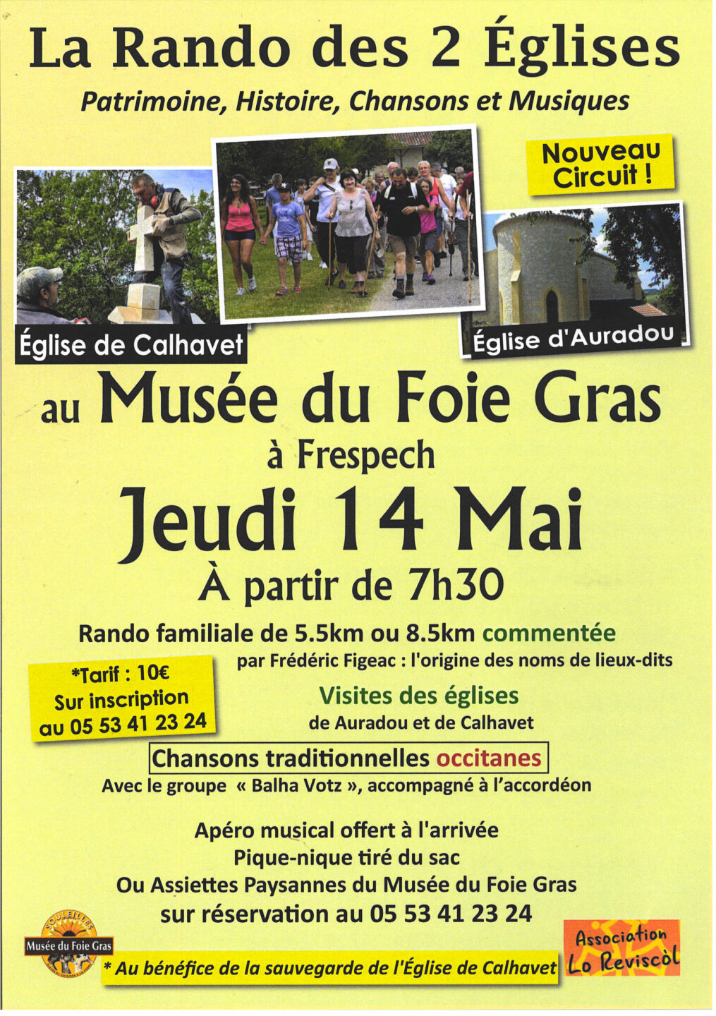 La rando des 2 églises  Frespech