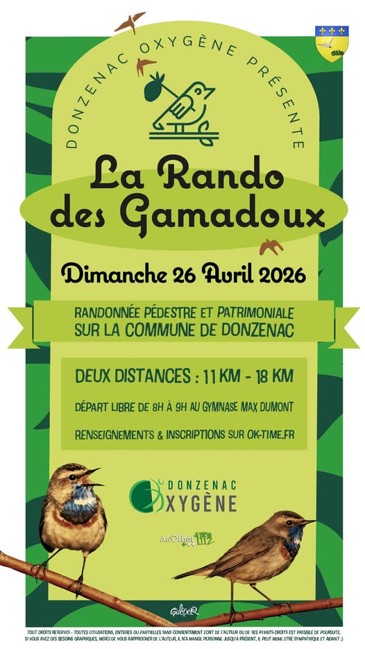 LA RANDO DES GAMADOUX  Donzenac