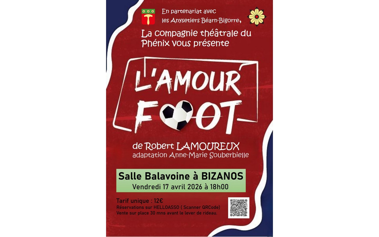 L&rsquo;amour foot Espace Daniel Balavoine Bizanos