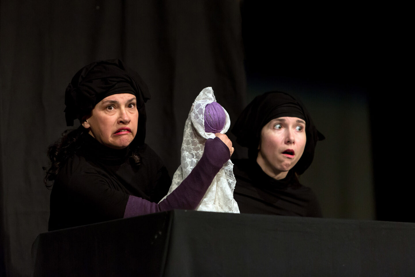 L’Amour Médecin, fantaisies pour 2 comédiennes et 36 sous pulls  Luzillé