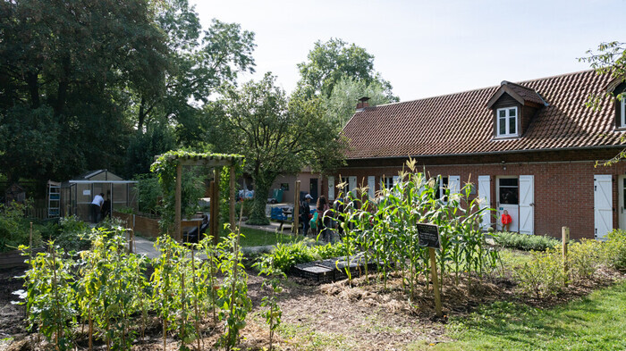 Land&rsquo;art de saison, Ferme Pédagogique Marcel Dhénin, Lille