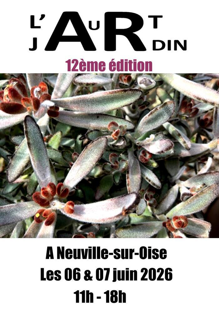 L'Art au jardin / EXPOSITION de peinture de l'artiste Diane Breton Jardin des Grouettes Neuville-sur-Oise