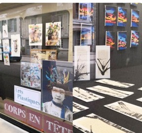 L'atelier corps en tête exposition arts plastiques et BD avenue Pasteur Argentat-sur-Dordogne 2026-06-21