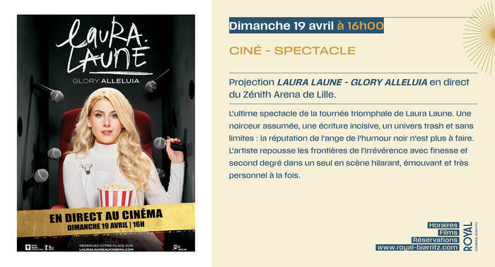 LAURA LAUNE – GLORY ALLELUIA, Le Royal, Biarritz