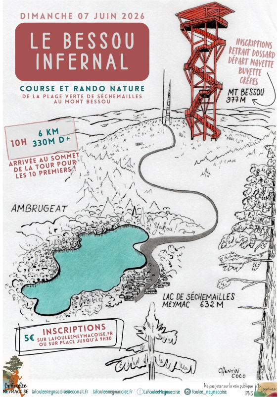 Le Bessou Infernal venez défier le toit du Limousin !  Meymac