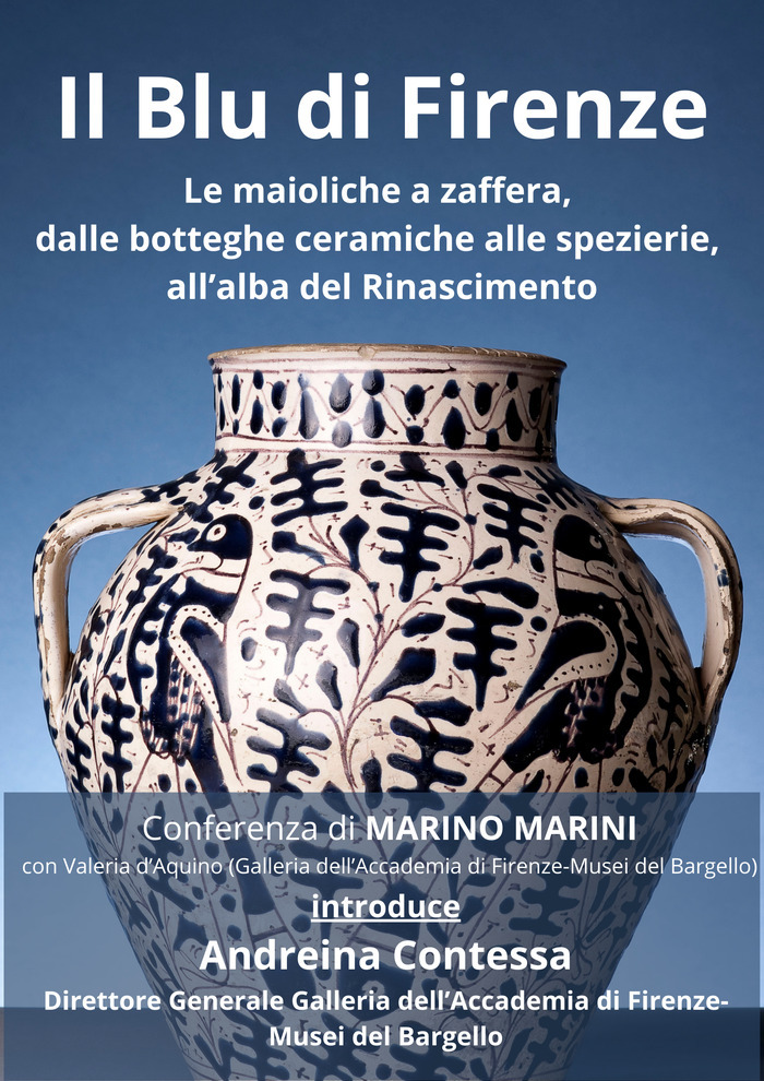 Le bleu de Florence. Les majoliques au safran
