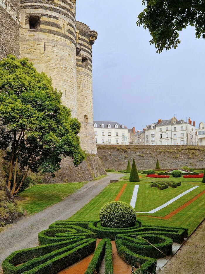 Le château, de bas en haut !, Château d&rsquo;Angers, Angers
