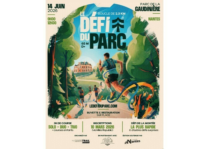 Le Défi du Parc – Courses tous niveaux, Parc de la Gaudinière, Nantes