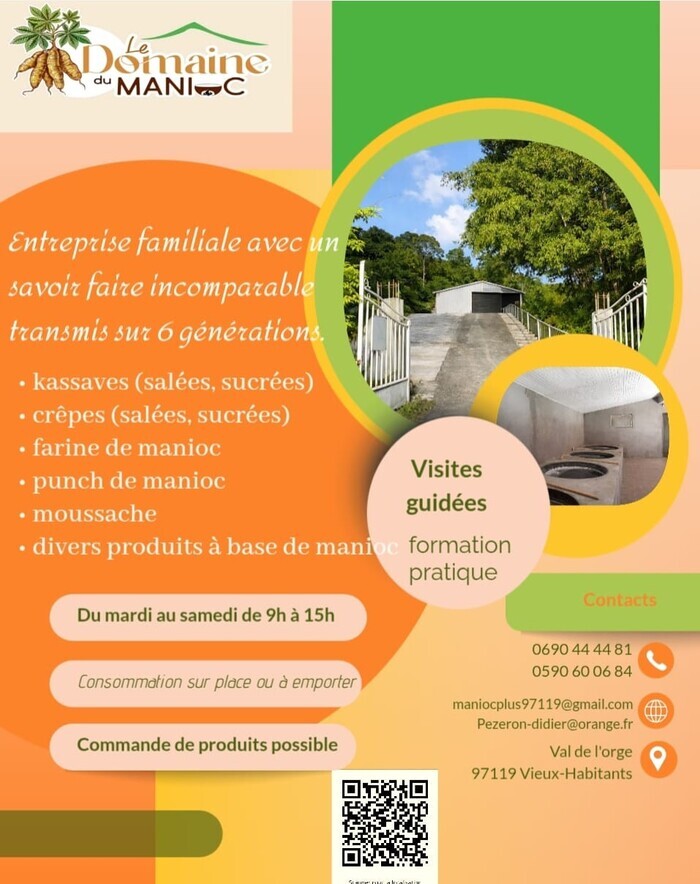 LE DOMAINE DU MANIOC Le domaine du Manioc Vieux-Habitants