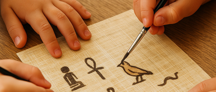 Le pays des pyramides et des pharaons, La julienne, Plan-les-Ouates