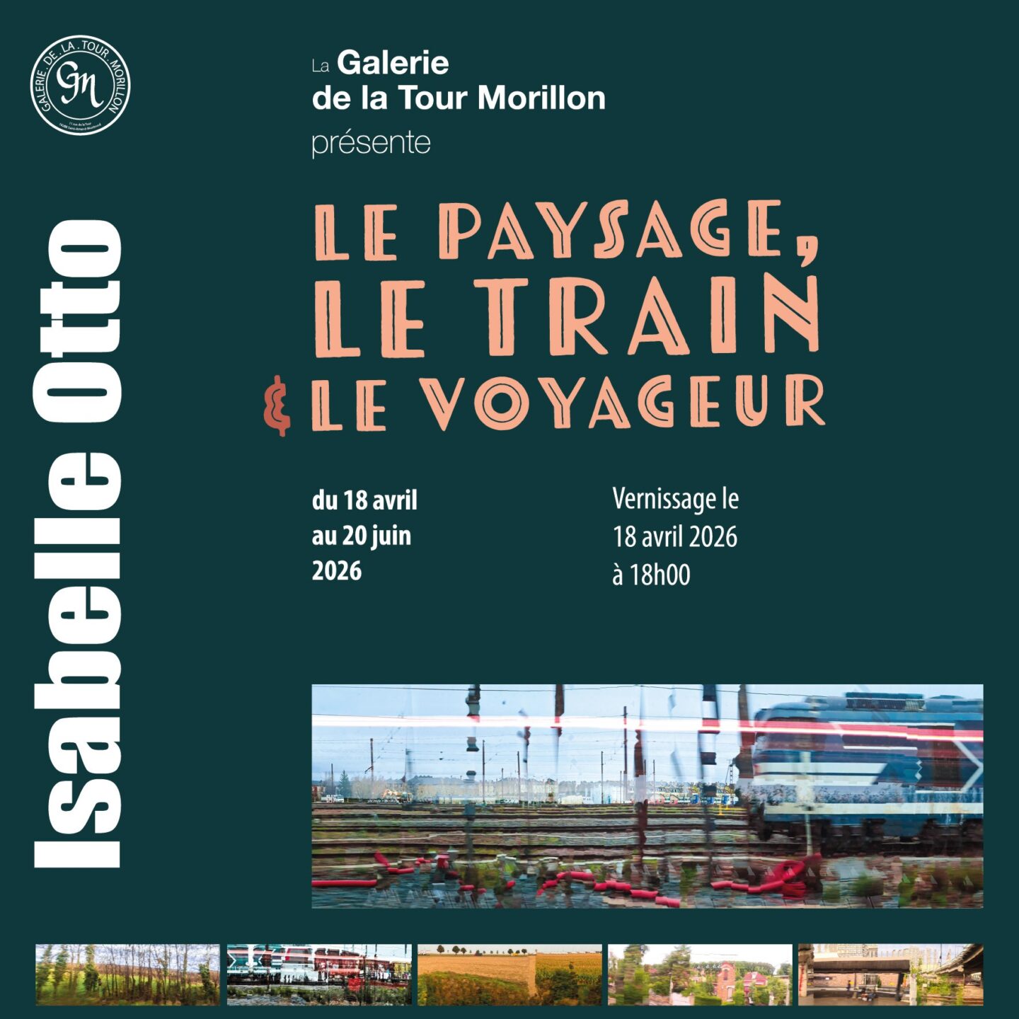 Le paysage, le train et le voyageur  Saint-Amand-Montrond