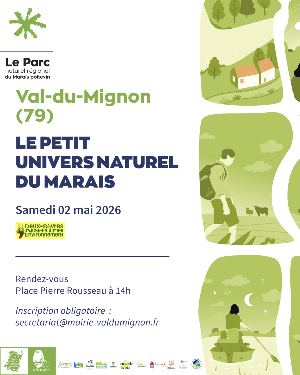 Le petit univers naturel du marais à Val-du-Mignon  Val-du-Mignon