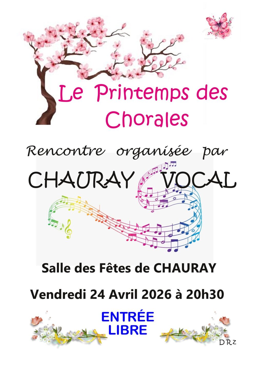 Le printemps des chorales à Chauray 66 Rue Victor Chauray 2026-04-24
